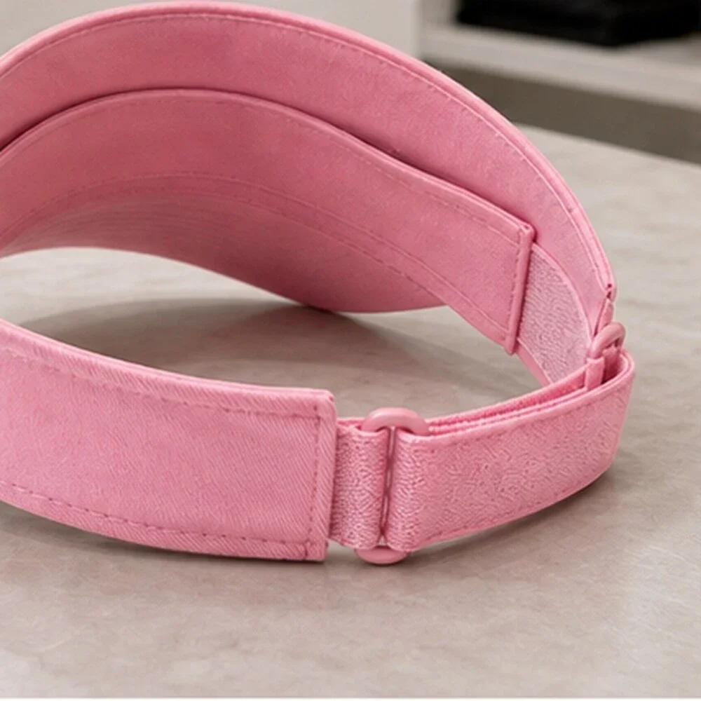 ALO Yoga Pink Boutique Open Top Visor Hat NWT